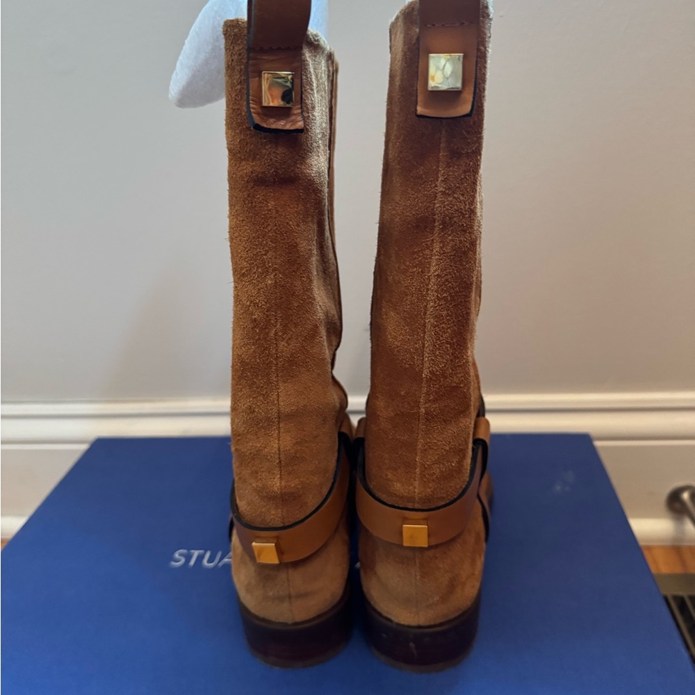 Stuart Weitzman Riding Boots 6 - Picture 4 of 6